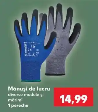 Kaufland Mănuși de lucru Ofertă