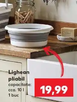 Kaufland Lighean pliabil Ofertă