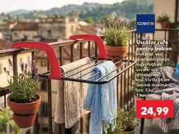Kaufland Uscător rufe pentru balcon Ofertă