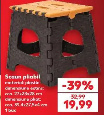 Kaufland Scaun pliabil Ofertă