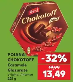 Kaufland POIANA CHOKOTOFF Caramele Glazurate Ofertă