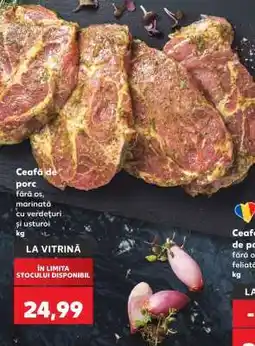 Kaufland Ceafă de porc Ofertă