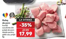 Kaufland Gulaş de porc Ofertă