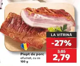 Kaufland Piept de porc afumat, cu os Ofertă
