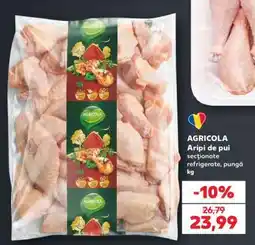 Kaufland AGRICOLA Aripi de pui Ofertă