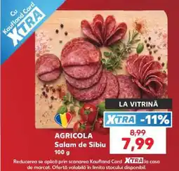 Kaufland AGRICOLA Salam de Sibiu Ofertă