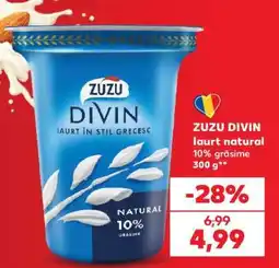 Kaufland Zuzu Divin Iaurt Natural Ofertă