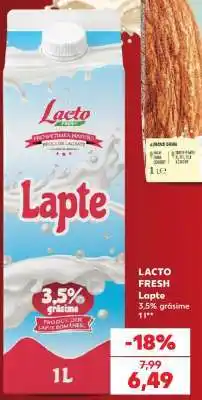 Kaufland LACTO FRESH Lapte Ofertă