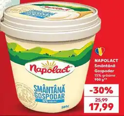 Kaufland Napolact Smântână Gospodar Ofertă