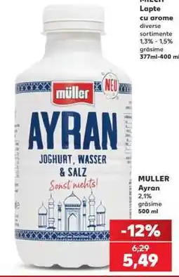 Kaufland MULLER Ayran Ofertă