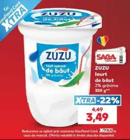 Kaufland ZUZU Iaurt de băut Ofertă