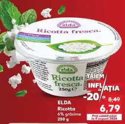 Kaufland ELDA Ricotta Ofertă