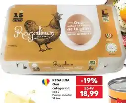 Kaufland REGALINA Ouă categoria L Ofertă