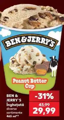 Kaufland BEN & JERRY`S Înghețată Ofertă