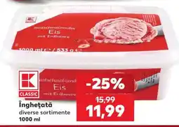 Kaufland Înghețată diverse sortimente Ofertă