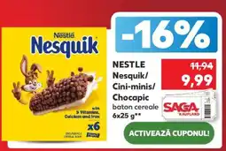 Kaufland NESTLE Nesquik/ Cini-minis/ Chocapic Ofertă