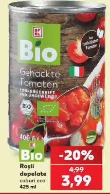 Kaufland Roșii depelate cuburi eco 425 ml Ofertă