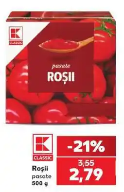 Kaufland Roșii pasate 500 g Ofertă