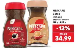 Kaufland NESCAFE Cafea instant brasero/ crema Ofertă