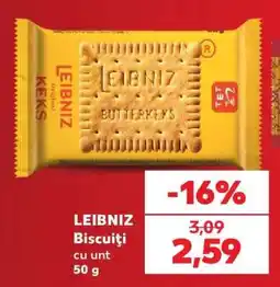Kaufland LEIBNIZ Biscuiți cu unt 50 g Ofertă