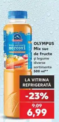 Kaufland OLYMPUS Mix suc de fructe și legume Ofertă