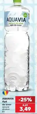 Kaufland AQUAVIA Apă de izvor natural alcalină Ofertă