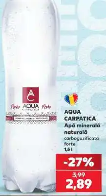 Kaufland AQUA CARPATICA Ofertă