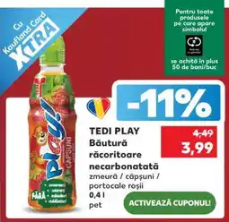 Kaufland TEDI PLAY Băutură răcoritoare necarbonatată Ofertă