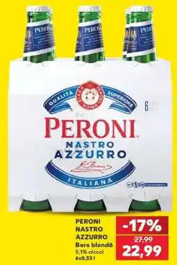 Kaufland PERONI NASTRO AZZURRO Ofertă