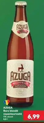 Kaufland AZUGA Bere blondă nepasteurizată Ofertă