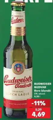 Kaufland BUDWEISER BUDVAR Ofertă