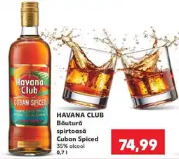 Kaufland HAVANA CLUB Băutură spirtoasă Cuban Spiced Ofertă