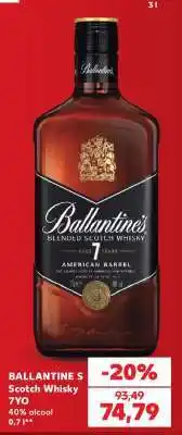 Kaufland BALLANTINE S SCOTCH WHISKY 7YO Ofertă