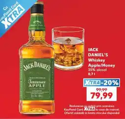 Kaufland JACK DANIEL'S Whiskey Apple/Honey Ofertă