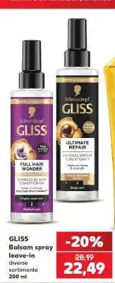 Kaufland GLISS Balsam spray leave-in Ofertă