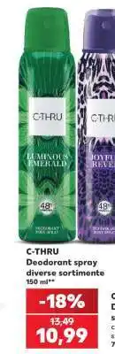 Kaufland C-THRU Deodorant spray Ofertă