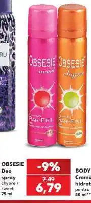 Kaufland OBSESIE Deo spray Ofertă