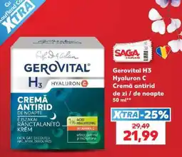 Kaufland Gerovital H3 Hyaluron C Cremă antirid de zi / de noapte 50 ml Ofertă