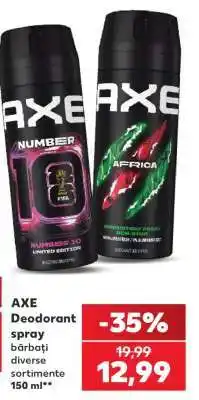 Kaufland AXE Deodorant spray Ofertă