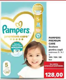 Kaufland PAMPERS PREMIUM CARE Ofertă
