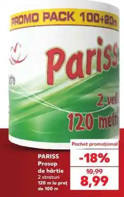 Kaufland PARISS Prosop de hârtie Ofertă