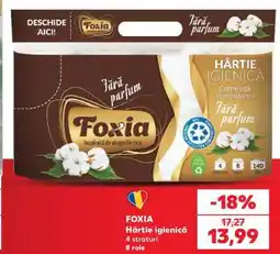 Kaufland FOXIA Hârtie igienică Ofertă