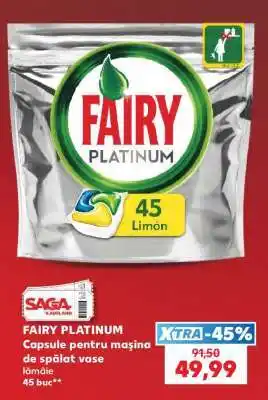 Kaufland FAIRY PLATINUM Ofertă
