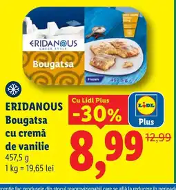Lidl ERIDANOUS Bougatsa cu cremă de vanilie Ofertă