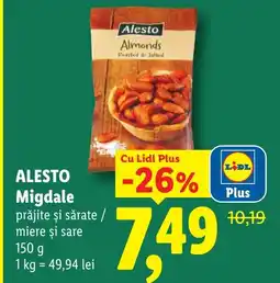 Lidl ALESTO Migdale Ofertă
