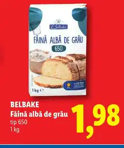 Lidl BELBAKE Făină albă de grâu Ofertă
