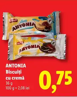 Lidl ANTONIA Biscuiţi cu cremă Ofertă