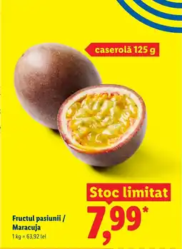 Lidl Fructul pasiunii / Maracuja Ofertă
