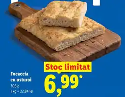 Lidl Focaccia cu usturoi Ofertă