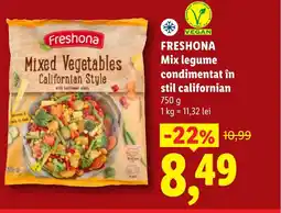 Lidl FRESHONA Mix legume condimentat în stil californian Ofertă